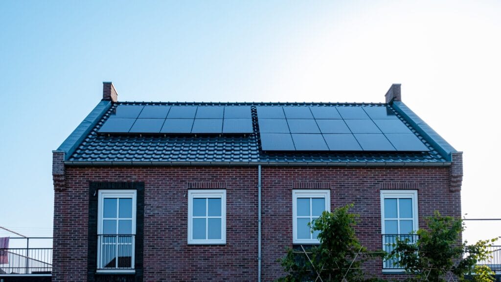 newly-build-houses-with-solar-panels-attached